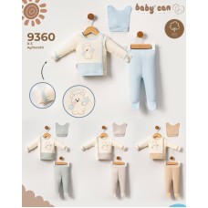 BABYCAN 9360 YILDIZLI AYICIK ZIBIN TKM