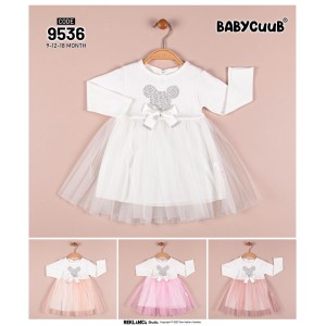BABYCUUB 9536 9537 9542 MEVSIMLIK ELBISE