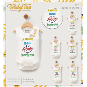 BABYTOO 7302 YAZILI BODY ASKILI 1-1,5-2-3 YAŞ