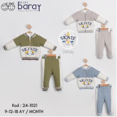 BARAY 1021 KAPITONE ERKEK HIRKALI 3LÜ TAKIM