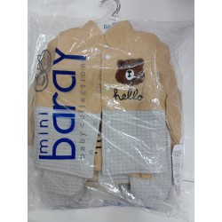 BARAY 1028 TRIKO WELSOFT ERKEK ÜÇLÜ TAKIM