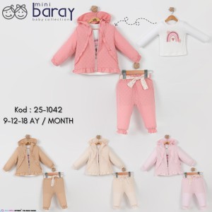 BARAY 1042 FIRFIR HIRKA 3LÜ KIZ TAKIM