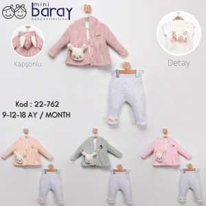BARAY 762 VELSOFT TAVŞAN 3LÜ KIZ TKM
