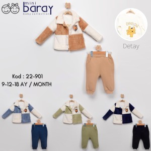 BARAY 901 PARÇALI WELSOFT ERKEK 3LÜ TAKIM