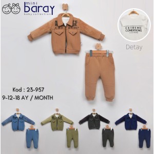 BARAY 957 3IP WELSOFT 3LÜ ERKEK TAKIM