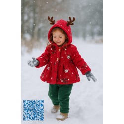 BARAY 972 GEYIKLI KIZ TAKIM 3LÜ 9-12-18 AY
