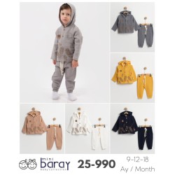 BARAY 990 CEPLI MÜSLIN ERKEK TK 9-12-18 AY BARAY 990 CEPLI MÜSLIN ERKEK TK 9-12-18 AY