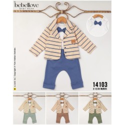 BEBELLOVE 14103 COOL BEAR HIRKA 3LÜ TAKIM 3-12 AY