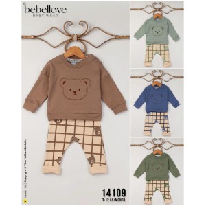 BEBELLOVE 14109 AYI NAKIŞ 2LI TAKIM
