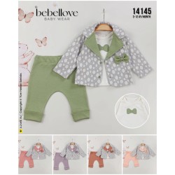 BEBELLOVE 14145 E PUAN JAKAR FİYONKLU 3LÜ TAKIM