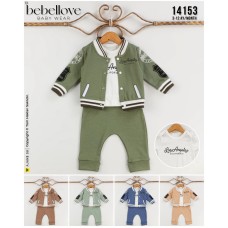 BEBELLOVE 14153 CALIFORNIA BASILI 3LÜ TAKIM