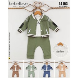BEBELLOVE 14153 CALIFORNIA BASILI 3LÜ TAKIM