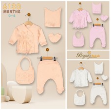 BEYAZ BEBEK 6130 DANTELLI KIZ ZIBIN