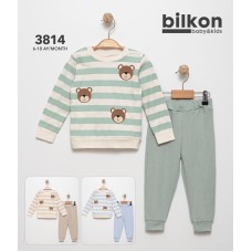 BILKON 3814 PENYE AYICIK ERKEK 2LI TAKIM 6-18 AY