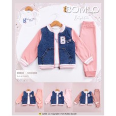 BOMLO 90000 B SÜZİNELİ COLLEGE KIZ 3LÜ TAKIM 6-24 AYLIK