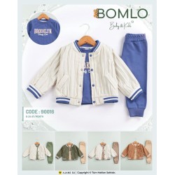 BOMLO 90016 BOMLO GENİŞ PİLİSELİ FLOTA CEPLİ CKET 3LÜ TK 6-24 BOMLO 90016 BOMLO GENİŞ PİLİSELİ FLOTA CEPLİ CKET 3LÜ TK 6-24