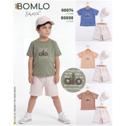 BOMLO 90074 ALO SUZİNELİ 2Lİ TAKIM 2-5 YAŞ ERKEK