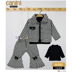 CANINI 382 KAZ AYAĞI PANTOLONLU ÜÇLÜ TKM 123 YAŞ