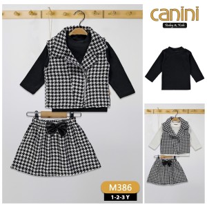 CANINI 386 KAZ AYAĞI YELEKLİ KIZ TK