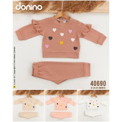 DONINO 40690 WAFFLE KALP SÜZENE 2LI TAKIM
