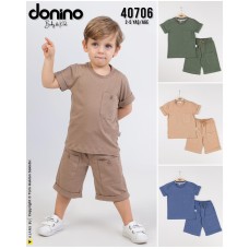 DONINO 40706 SÜPREM TIŞÖRT 2LI TAKIM 2-5 YAŞ