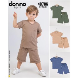 DONINO 40706 SÜPREM TIŞÖRT 2LI TAKIM 2-5 YAŞ