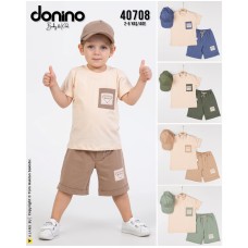 DONINO 40708 DNN CLUB ŞAPKALI 3LÜ TAKIM 2-5 YAŞ