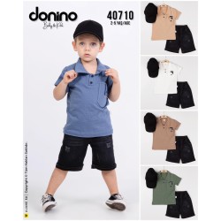 DONINO 40710 MAD ARMALI ŞAPKALI 3LÜ TAKIM 2-5 YAŞ