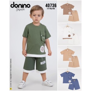 DONINO 40736 STAY QUIET BASKILI 2LI TAKIM 2-5 YAŞ