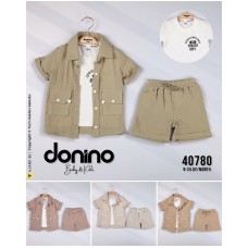 DONINO 40780 CEPLI MÜSLIN GÖMLEK 3LÜ TAKIM 