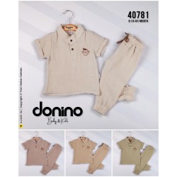 DONINO 40781 MÜSLIN 2LI TAKIM 6-24 AY