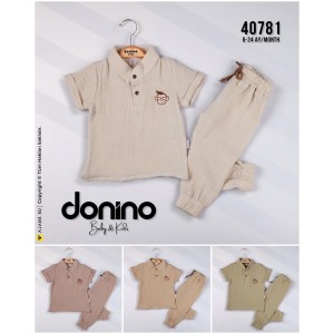 DONINO 40781 MÜSLIN 2LI TAKIM 6-24 AY