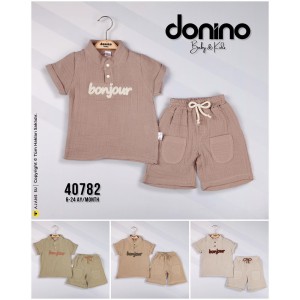 DONINO 40782 BONJOUR MÜSLIN 2LI TAKIM