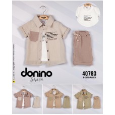 DONINO 40783 CEPLI MÜSLIN GÖMLEK 3LÜ TAKIM

