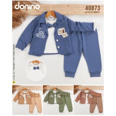 DONINO 40873 AYILI TRIKO HIRKA 3LÜ ERKEK TAKIM