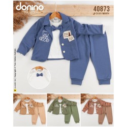 DONINO 40873 AYILI TRIKO HIRKA 3LÜ ERKEK TAKIM