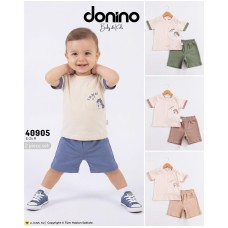 DONINO 40905 BEAR NAKIŞLI TKM 6-24 AY ERKEK YAZ