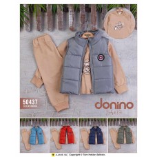DONINO 50437 IŞIKLI ŞIŞME ERKEK 3LÜ TAKIM 9-36