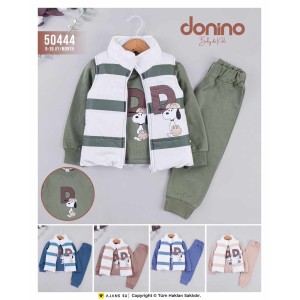 DONINO 50444 ERKEK 3LÜ YELEK  TAKIM 