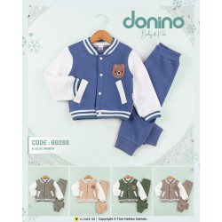 DONINO 60288 AYI SÜZENE COLLEGE 3İP ŞARDONLU 2Lİ TKM