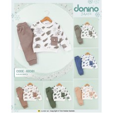 DONINO 60381 WALKİNG THROUGH BASKILI 3 İP ŞARDONLU 2L
