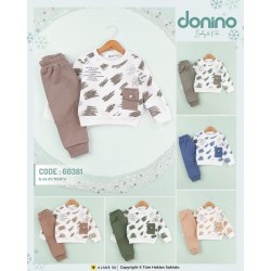 DONINO 60381 WALKİNG THROUGH BASKILI 3 İP ŞARDONLU 2L