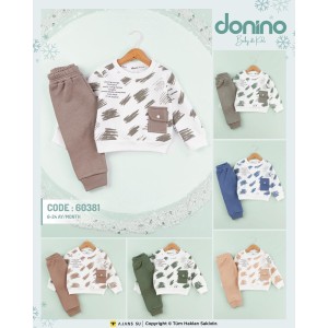 DONINO 60381 WALKİNG THROUGH BASKILI 3 İP ŞARDONLU 2L