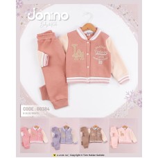 DONINO 60384 CLASSIC VINTAGE NAKIŞLI 3 İP ŞARDONLU 2LI