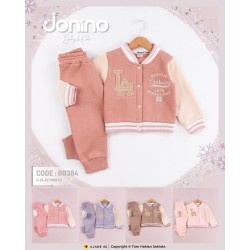 DONINO 60384 CLASSIC VINTAGE NAKIŞLI 3 İP ŞARDONLU 2LI