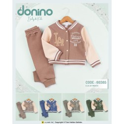 DONINO 60385 CLASSIC VINTAGE NKŞLI 3 İP ŞRDNLU 2Lİ ERKEK TAKIM