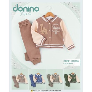 DONINO 60385 CLASSIC VINTAGE NKŞLI 3 İP ŞRDNLU 2Lİ ERKEK TAKIM