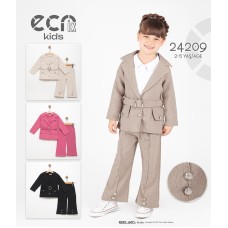 ECRIX 24209 CEKET PANTOLON 2LI TAKIM 2-5 YAŞ
