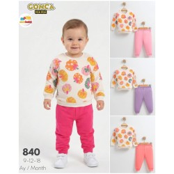 GONCA ZEM 840 PENYE PIJAMA KIZ TAKIM