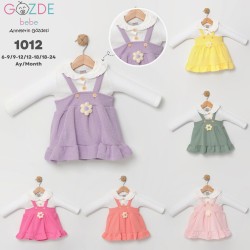 GÖZDE 1012 PAPATYALI ELBISE